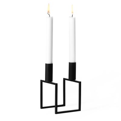 Audo Copenhagen Line kynttilänjalka musta | Alk. 118,00 €