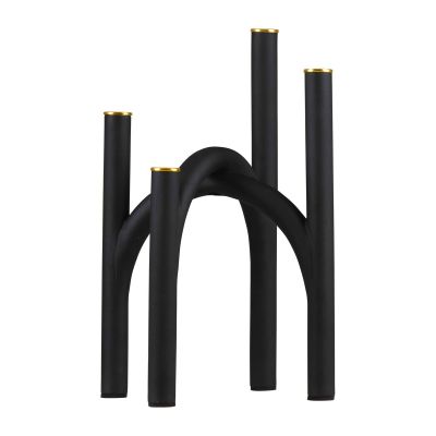 AYTM Angui kynttilänjalka 34 cm Musta-kulta | Alk. 77,00 €