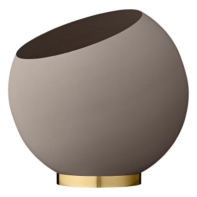 AYTM Globe kukkaruukku Ø 37 cm Taupe