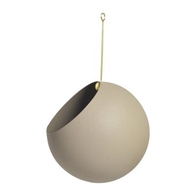 AYTM GLOBE riippuva ruukku Ø17 cm k28 cm Taupe | Alk. 35,90 €
