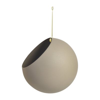 AYTM GLOBE riippuva ruukku Ø21 cm k32 cm Taupe | Alk. 50,70 €