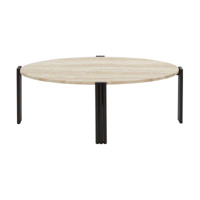 AYTM Tribus sohvapöytä ovaali 92,4 x 47,6 x 35 cm Black-travertine | Alk. 599,00 €