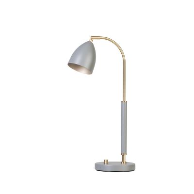 Belid Deluxe pöytälamppu lämmin harmaa, messinki | Alk. 272,80 €