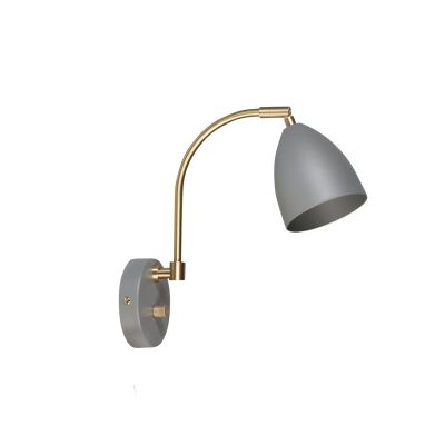 Belid Deluxe seinälamppu lämmin harmaa, messinki | Alk. 196,80 €