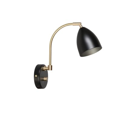 Belid Deluxe seinälamppu musta, messinki | Alk. 186,90 €