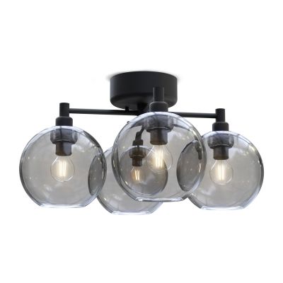 Belid Gloria plafondi Musta-savunvärinen lasi | Alk. 604,80 €