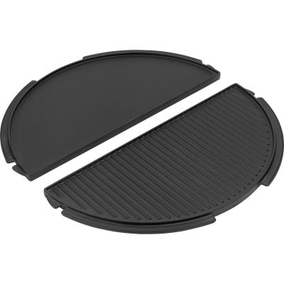 Big Green Egg Puolipyöreä käännettävä grillilevy, XL | Alk. 145,00 €