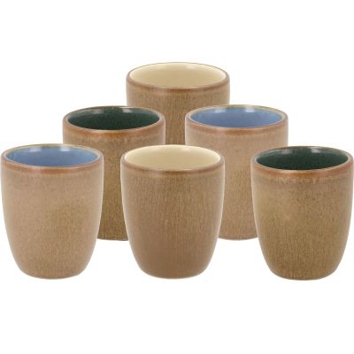 Bitz Espressokuppi 9 cl, 6 kpl, wood