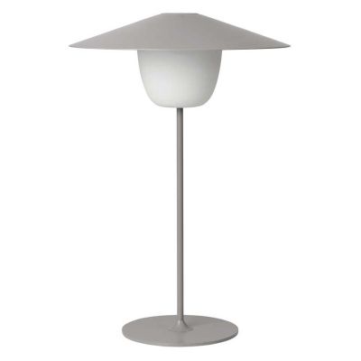 blomus Ani kuljetettava LED-lamppu 49 cm Satellite (vaaleanharmaa) | Alk. 95,00 €