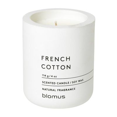 blomus Fraga tuoksukynttilä 24 tuntia French Cotton-Lily White | Alk. 14,80 €