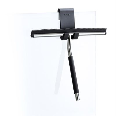 blomus Lavea-suihkupyyhin (mukana koukku) kiillotettu teräs | Alk. 34,00 €