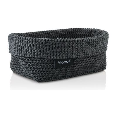 blomus Tela tekstiilikori L 12 x 20 cm Anthracite | Alk. 13,40 €