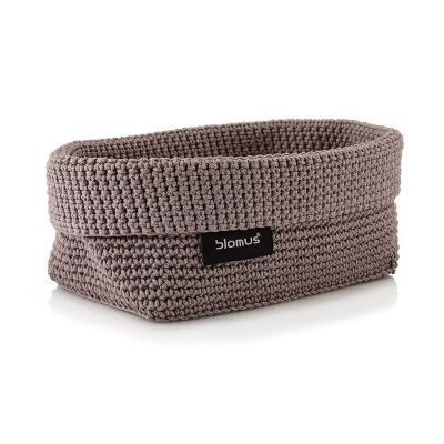 blomus Tela tekstiilikori L 12 x 20 cm Taupe | Alk. 13,40 €