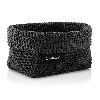 blomus Tela tekstiilikori M 10 x 15 cm Anthracite | Alk. 10,70 €