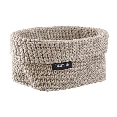 blomus Tela tekstiilikori M 10 x 15 cm Moonbeam | Alk. 9,00 €