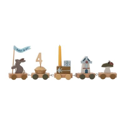 Bloomingville Alfi syntymäpäiväjuna 39 cm Ruskea | Alk. 27,90 €