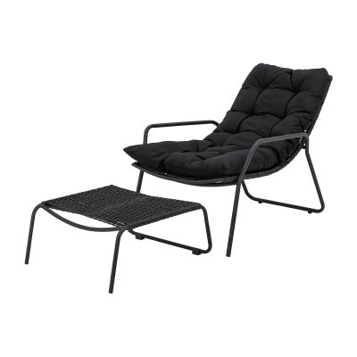 Bloomingville Boel aurinkotuoli Musta | Alk. 358,90 €