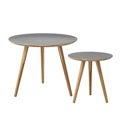 Bloomingville Cortado sarjapöytä 2kpl luonnonväri/harmaa | Alk. 259,00 €