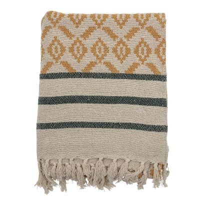 Bloomingville Fini torkkupeitto 160x130 cm keltainen | Alk. 21,90 €