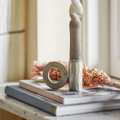 Bloomingville Kensi kynttilänjalka hopea | Alk. 17,90 €
