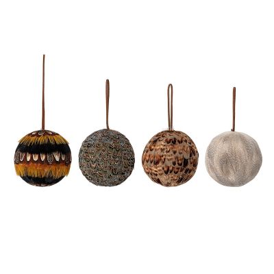 Bloomingville Misba joulukoriste Ø9 cm 4 osaa Multi | Alk. 35,00 €