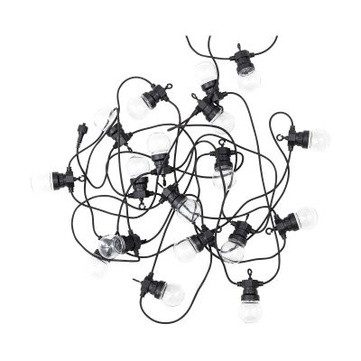 Bloomingville Nero valoköynnös 10 m Musta