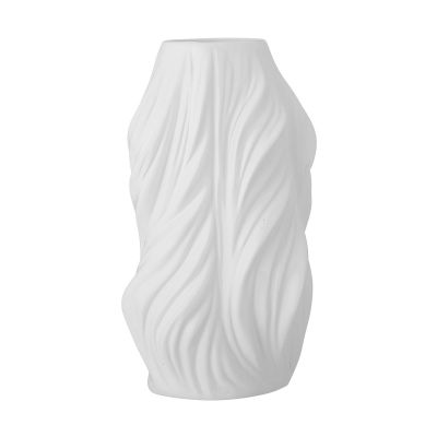 Bloomingville Sanak maljakko Ø14x26 cm White | Alk. 34,00 €