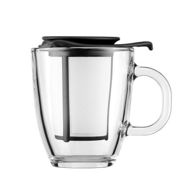 Bodum Yo-Yo teekuppi sihdillä musta | Alk. 17,00 €