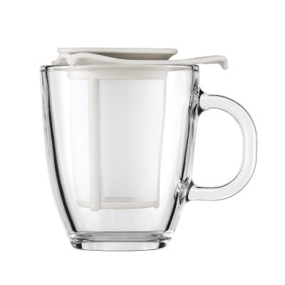Bodum Yo-Yo teekuppi sihdillä valkoinen | Alk. 17,00 €