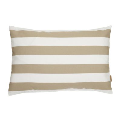 Boel & Jan Outdoor stripe -tyynynpäällinen 40 x 60 cm Beige