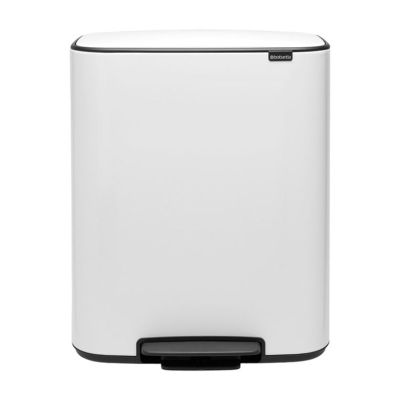 Brabantia Bo bin poljinroskis 2x30 L White | Alk. 206,10 €