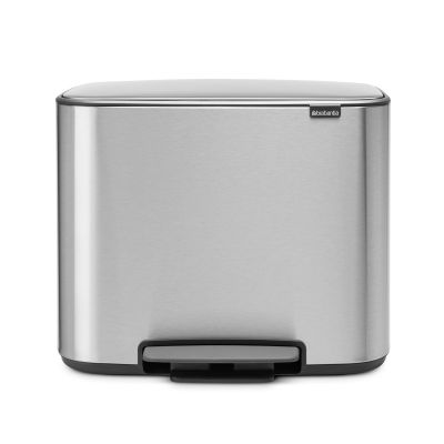 Brabantia Bo poljinroskasäiliö 11 + 23 l mineral steel FFP | Alk. 185,00 €