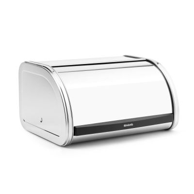 Brabantia Roll Top leipälaatikko pieni kiiltävä teräs | Alk. 32,90 €