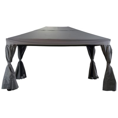 Brafab, Biella paviljonki 300 x 400 antrasiitti/harmaa alumiini Brafab | Alk. 1 290,60 €