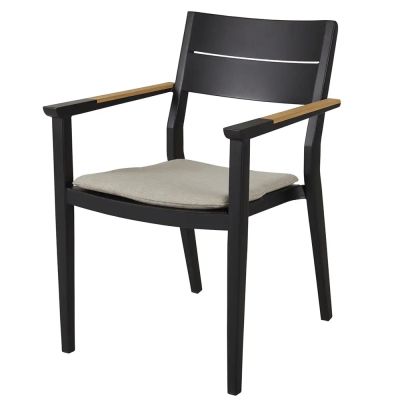 Brafab, Chios käsinojallinen tuoli musta sis. pehmusteen Brafab | Alk. 354,00 €
