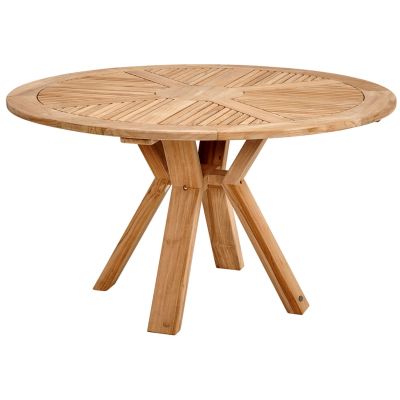 Brafab, Circus ruokapöytä 130 cm luonnonvärinen tiikki Brafab | Alk. 1 513,00 €