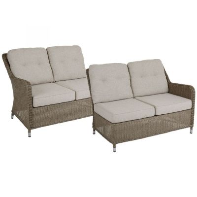 Brafab, Hornbrook päätyosa oikea+vasen polyrottinki beige Brafab | Alk. 864,00 €
