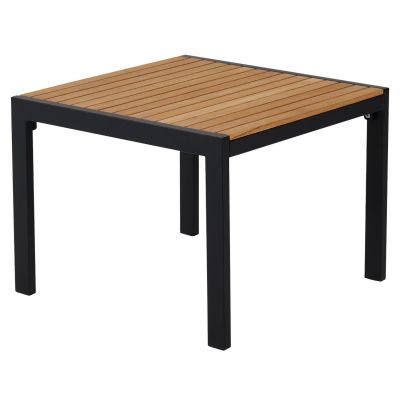 Brafab, Indus sivupöytä 41 x 57 cm musta/tiikki Brafab | Alk. 140,40 €