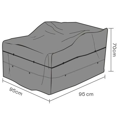 Brafab, Kalustesuoja Nojatuoli 95x95 cm Premium | Alk. 77,00 €