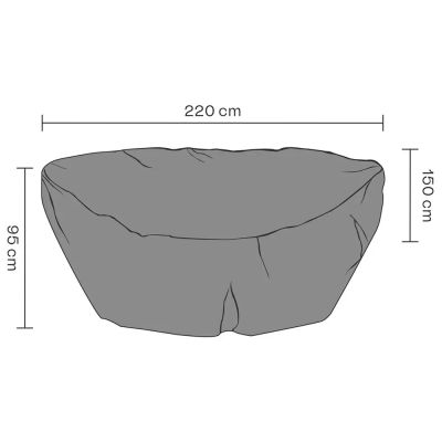 Brafab, Kalustesuoja Ruokailuryhmä 220x155 cm Premium | Alk. 131,00 €
