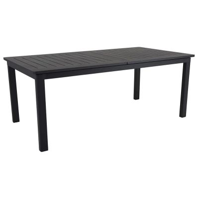 Brafab, Lomma ruokapöytä 100x194-312 cm musta | Alk. 980,00 €