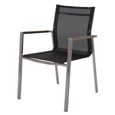 Brafab, Naos Ruokailutuoli luonnonvärinen/harmaa tiikki Brafab | Alk. 497,00 €