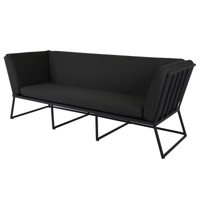 Brafab, Vence 3-istuttava sohva musta/musta | Alk. 648,90 €