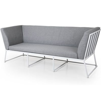 Brafab, Vence 3-istuttava sohva valkoinen/harmaa | Alk. 824,40 €