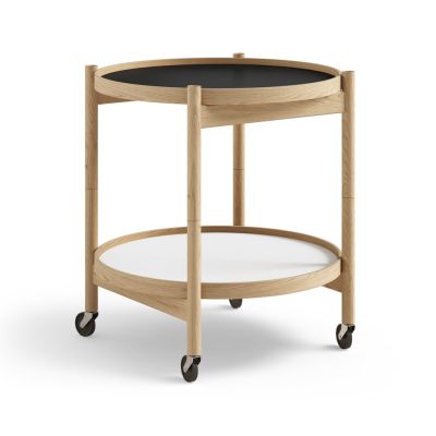 Brdr. Krüger Bølling Tray Table model 50 -rullapöytä Base, öljytty tammirunko | Alk. 948,60 €