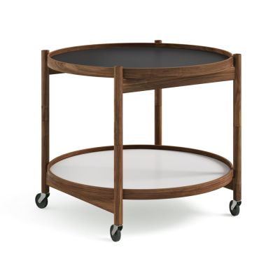 Brdr. Krüger Bølling Tray Table model 60 rullapöytä Base, öljytty saksanpähkinärunko | Alk. 1 518,30 €