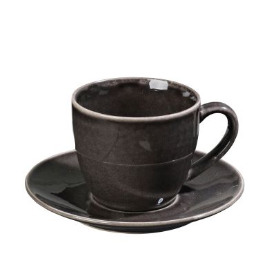 Broste Copenhagen Nordic Coal kuppi ja aluslautanen 8,8 cm | Alk. 17,90 €