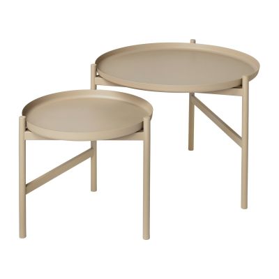 Broste Copenhagen Turner table -sivupöytä Ø 70 cm Grey | Alk. 600,90 €