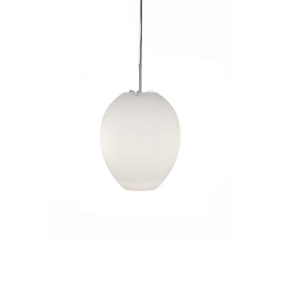 Bsweden Egg riippuvalaisin Valkoinen/ruostumaton teräs, opaalilasi | Alk. 402,90 €
