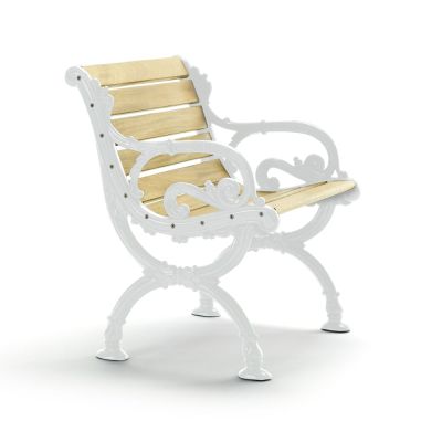 Byarums bruk Byarum nojatuoli Mäntykäsittely, valkoinen teline | Alk. 484,90 €